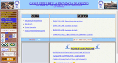 Desktop Screenshot of cassaedilearezzo.it